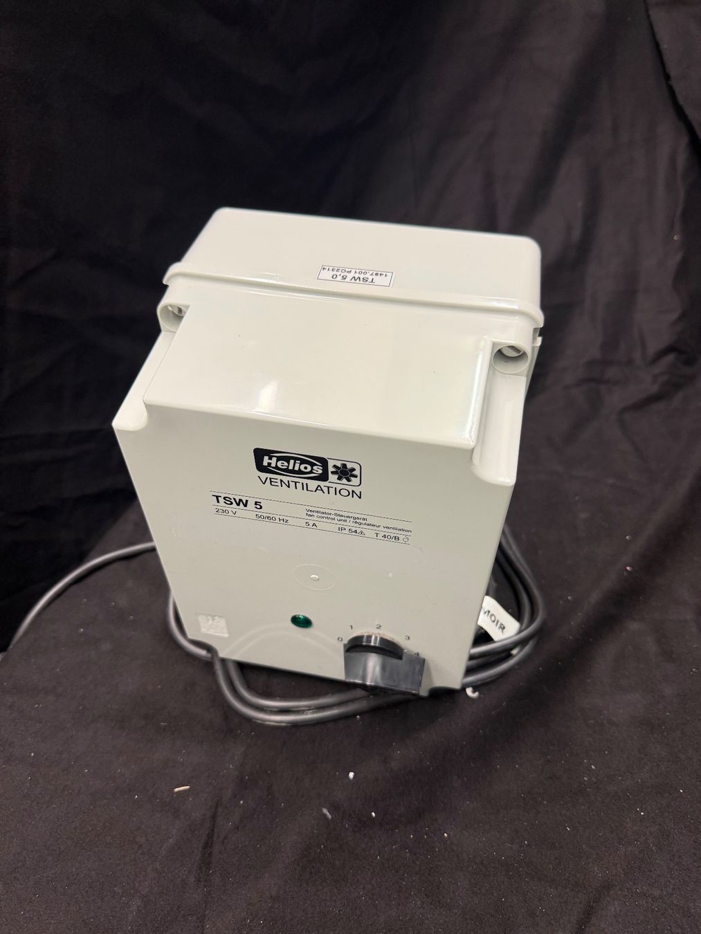 Ventilatori: Helios TSW 5 Profi Ventilator-Steuergerät 230V 5A – Usato da Wil venduto da erdgeschoss_wil 1
