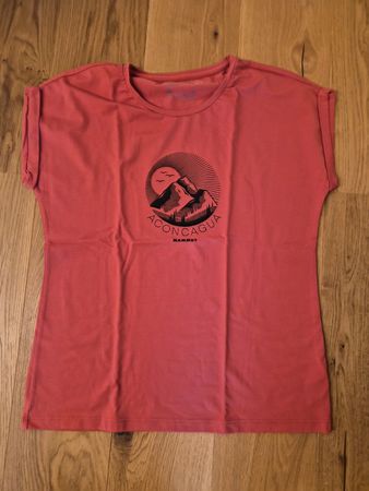 Mammut T-Shirt Aconcagua Rot Grösse L