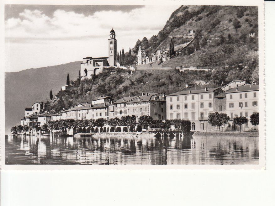 Cartoline postali: Morcote 1953 – Usato da Bürglen TG venduto da StampGraf
