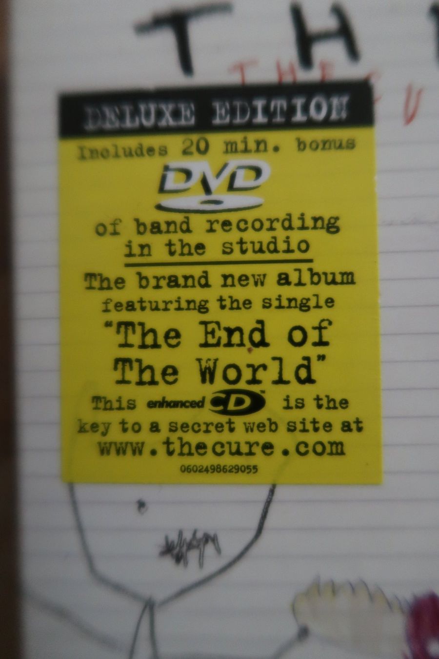 CD: THE CURE - ST - CD - Deluxe Edition mit DVD – Usato da Basel venduto da Patiscat 1