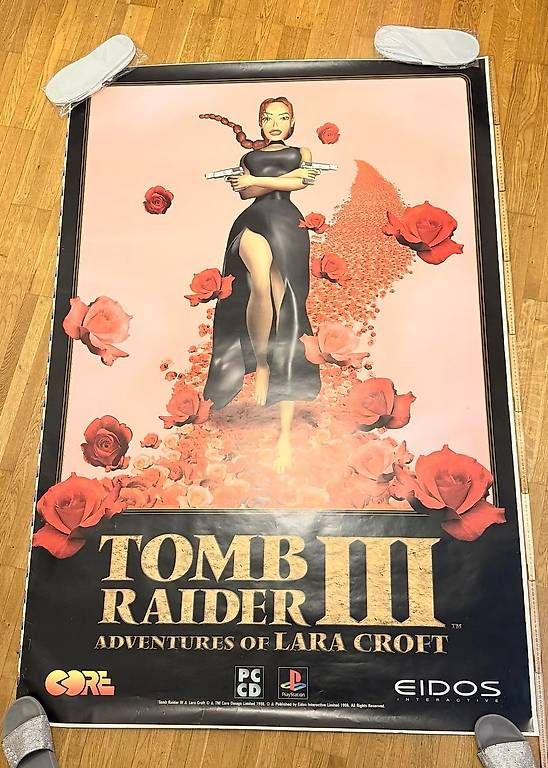 Foto & Immagini: Original Poster TOMB RAIDER 3 – Usato da Möhlin venduto da Fusel7