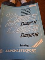 motorrad DNEPR 11 et 16 katalog teile moto 1987 Moscou rare 
