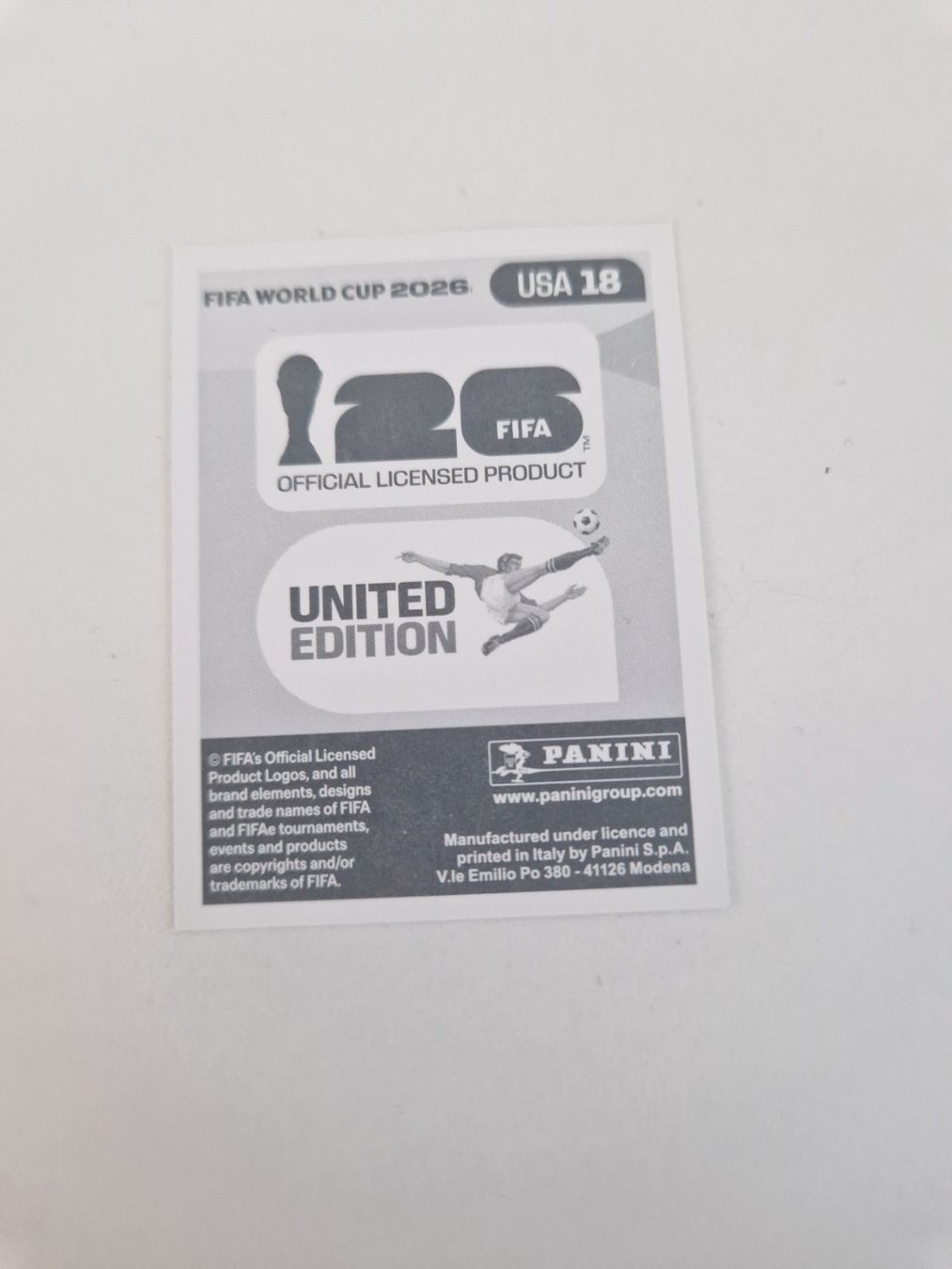 Panini Carte collezionabili: Panini Sticker USA18 – Nuovo (secondo la descrizione) da Stüsslingen venduto da white_angel86 1