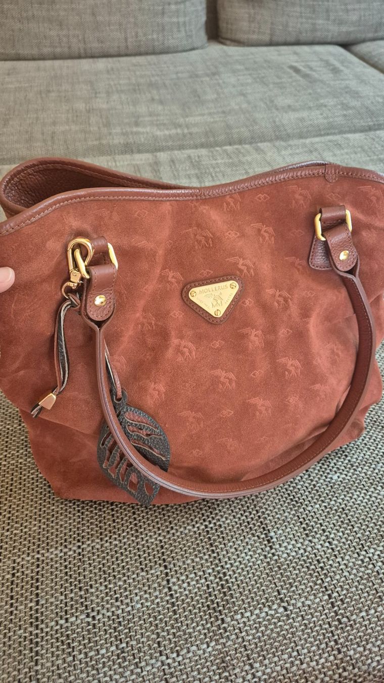Maison Mollerus Borse da donna: Maison Mollerus "Indian Summer" Shopper – Usato da Winterthur venduto da Schniene-77