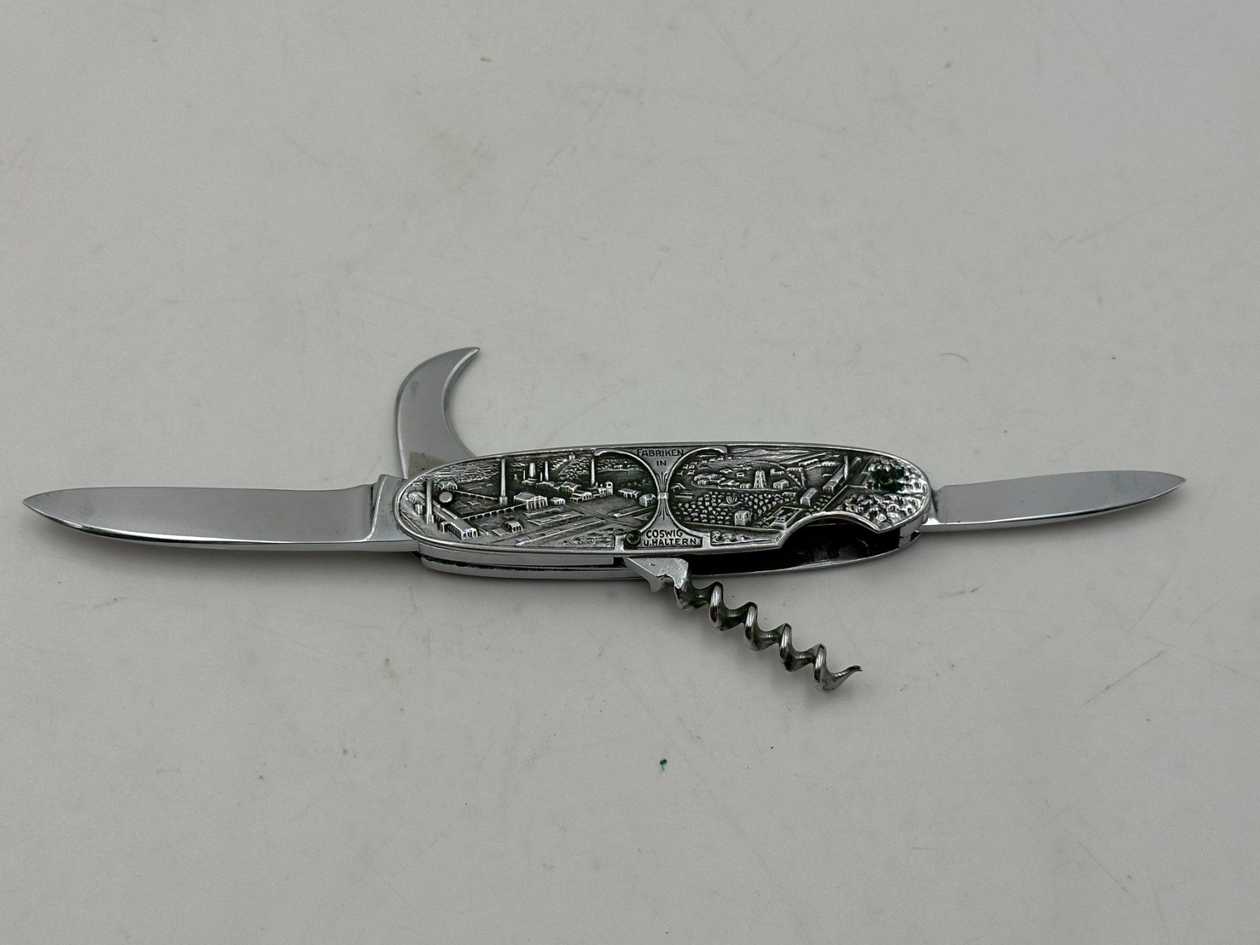 Solingen Taschenmesser: JUSTUS BIERHOFF Solingen Taschenmesser Sackmesser – Gebraucht aus Luzern von Lager6640 2