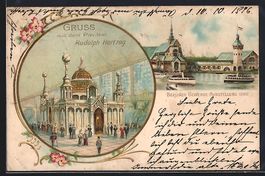 Litho Berlin, Gewerbe-Ausstellung 1896, 