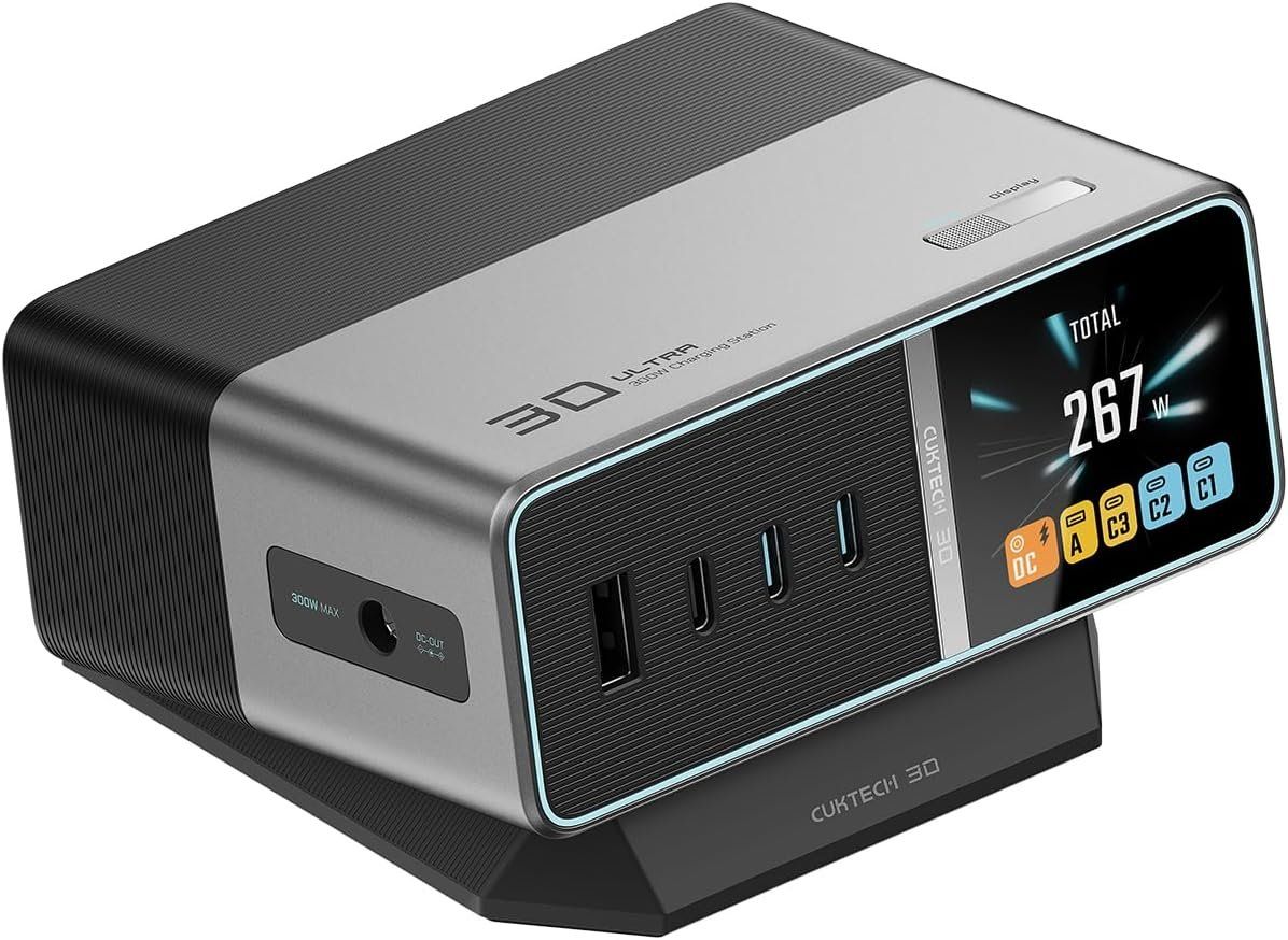 Caricabatterie: CUKTECH 30 Ultra 300W Ladestation – Nuovo e nell'imballaggio originale da Perlen venduto da shelbycobra