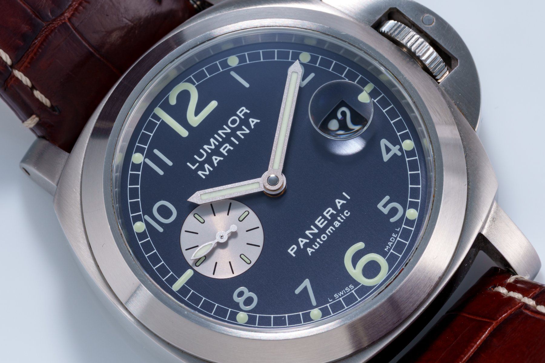 Panerai Orologi: Paneri/ 44mm / Ref:PAM00086/  2002 / Like NEW / Fullset! – Nuovo (secondo la descrizione) da Sursee venduto da itimely