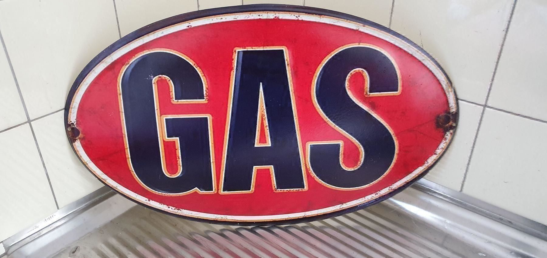 Ecriteaux: Blechschild GAS – D'occasion à Flawil par Naphtali