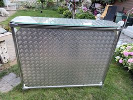 Bar Metall Glas Aluminium