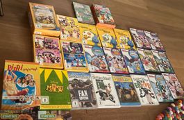 Kinder DVDs Konvolut Disney Mickey Maus Bibi Pippi Langstrum