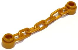 Lego 3 x Kette 5L (92338) pearl gold