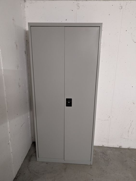 AED Defibrillator Metallschrank 40x40x20 Cm - Wandschrank Mit Sichtfenster, Abschließbar, Für Innenbereich