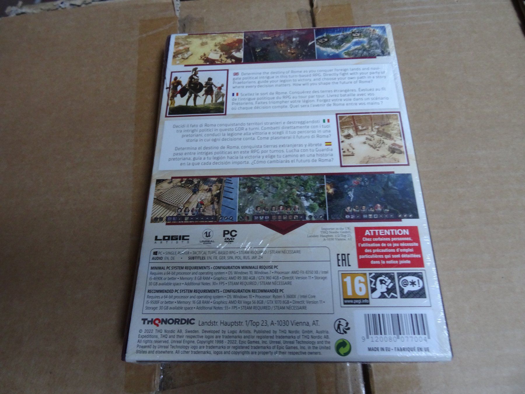 Giochi: Expeditions Rome PC NEUWARE – Nuovo e nell'imballaggio originale da Olten venduto da Disc-Ausverkauf 1