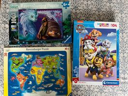 2 Puzzles 100 pieces et un 30 pièces