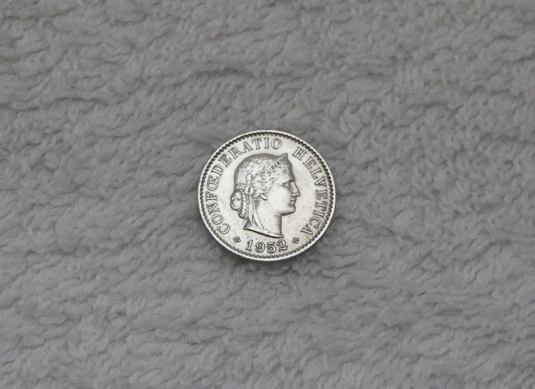 Tutti le monete: 5 centimes/rappen 1952 – Usato da Nyon venduto da Ilmi09