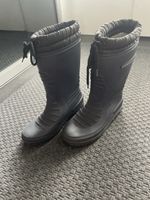 Gefütterte Regenstiefel Grösse 34, absolut wasserdicht