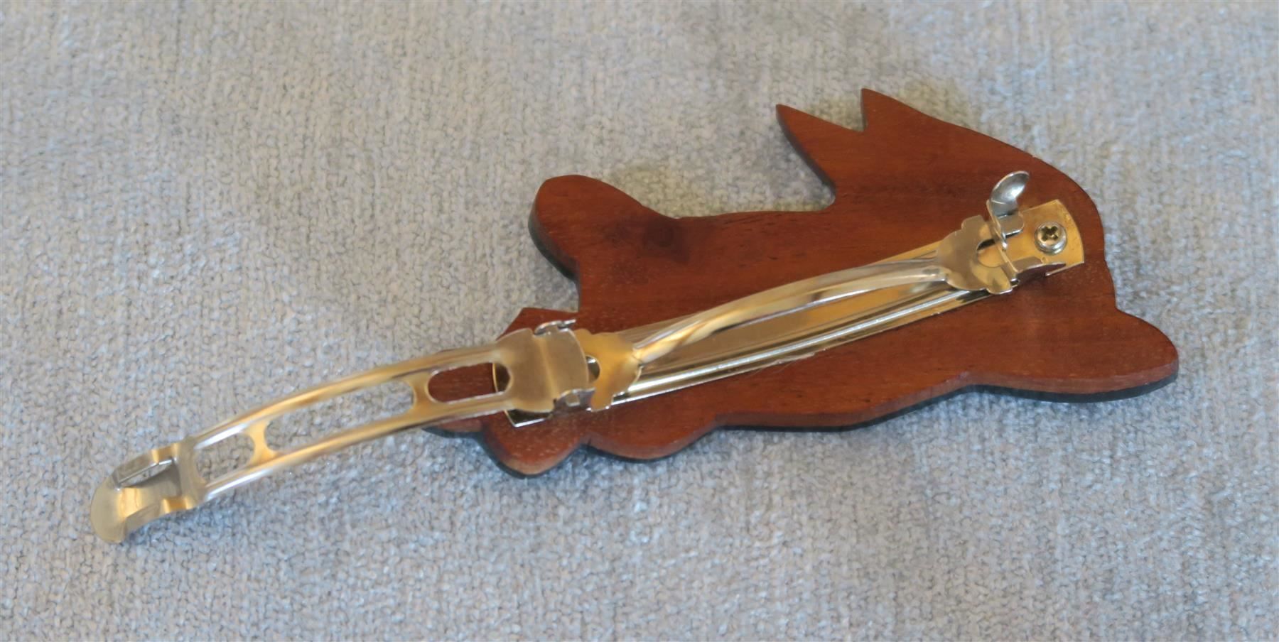 Accessori per capelli: Haarspange "Hase" aus Holz – Usato da Brittnau venduto da marlenestone 3