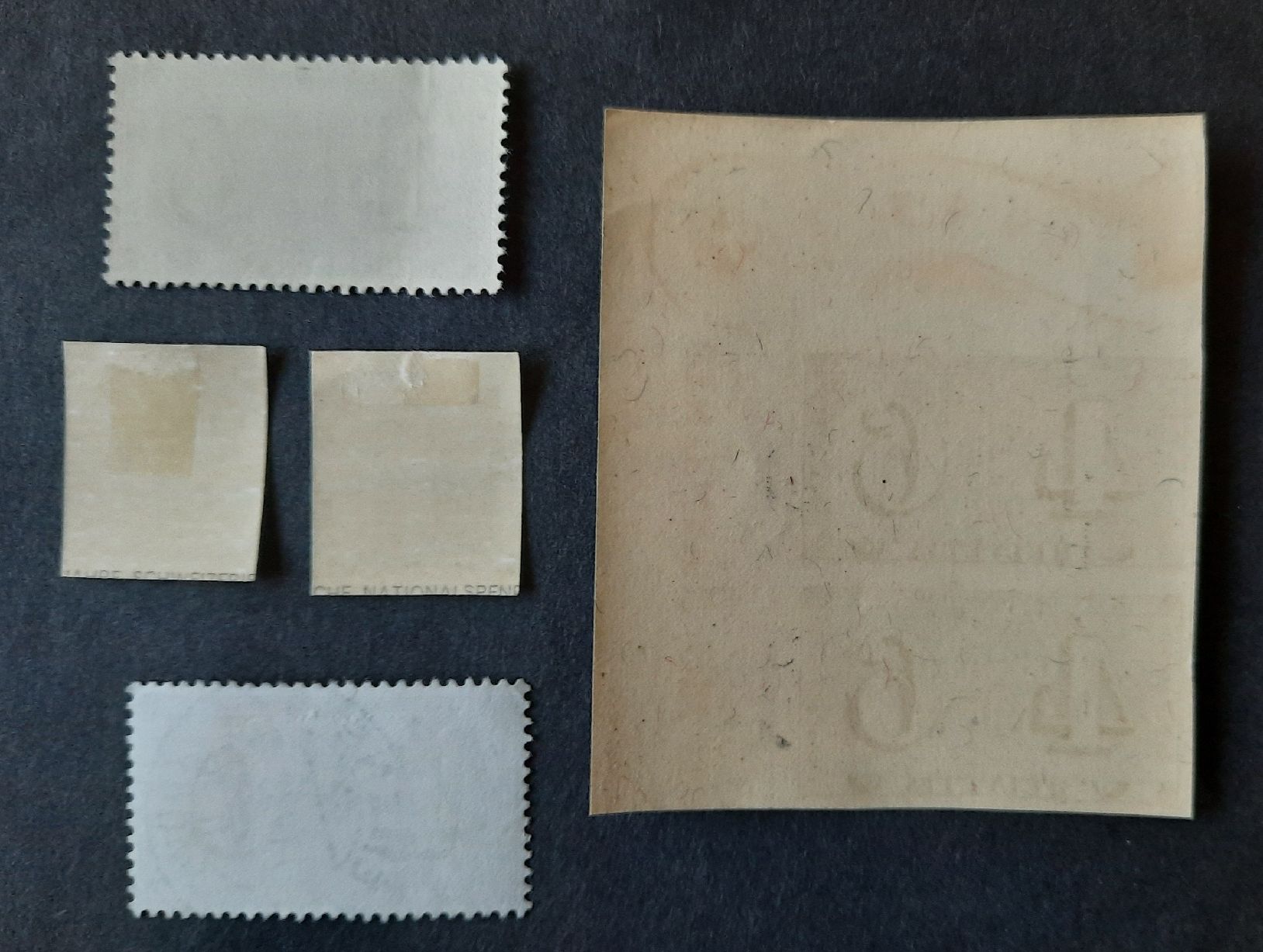 Tutti i francobolli: 1-4-5 Centenaire des timbres-poste suisses. – Usato da GENEVE venduto da Pjeronimo 5