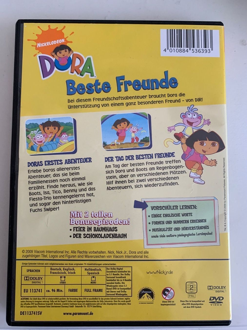 Tutti i DVDs: Dora „Beste Freunde“ – Usato da Kreuzlingen venduto da jamie45 1