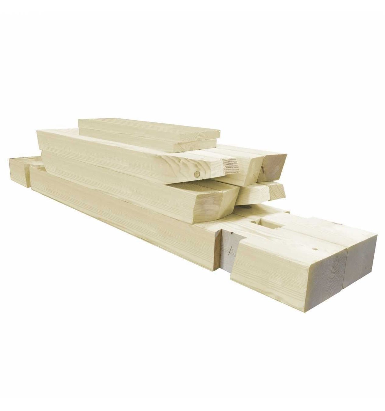 Bauwerkzeuge: Holzböcke 2er Set, 120 cm – Neu und originalverpackt aus Bottighofen von zaap 2