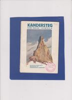 Ancienne brochure Kandersteg, Oberland bernois, 1914.