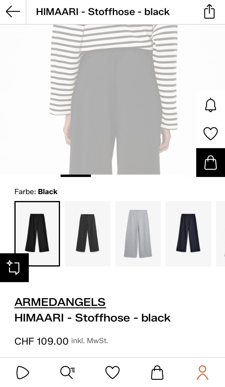 Armedangels Pantaloni: Armedangels Stoffhose – Usato da Luzern venduto da Auerhaus 1
