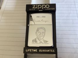 Zippo Ronald Regan. Neu.