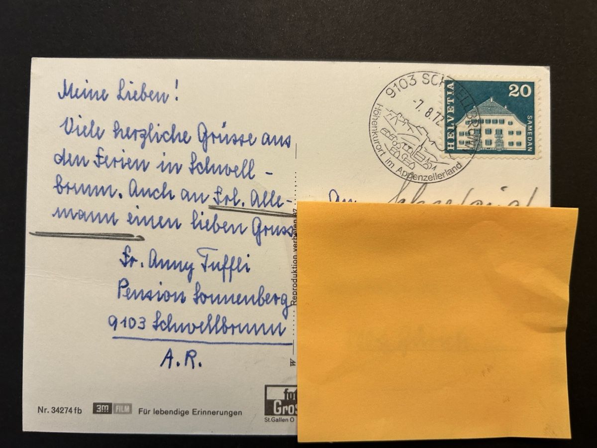 Cartoline postali: Gruss aus dem Alpstein AR – Usato da Fanas venduto da Alessio11 1