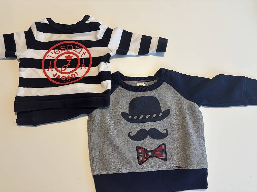 Pullover & Sweatshirts: Pull Jacadi et GAP 6/12 mois – Gebraucht aus Genève von Mayatatiana