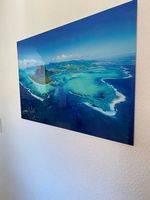 Quadro in vetro con ganci