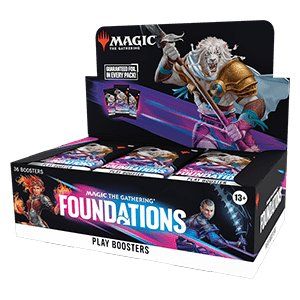 Magic The Gathering Carte collezionabili: MTG Foundations Play Booster Box Englisch OVP – Nuovo e nell'imballaggio originale da Zürich venduto da FRIENDS_COLLECTIVE