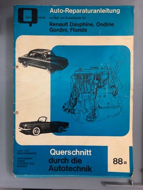 Libri: 6 x Reparaturanleitungen – Usato da Riehen venduto da BMCLASSICS 1