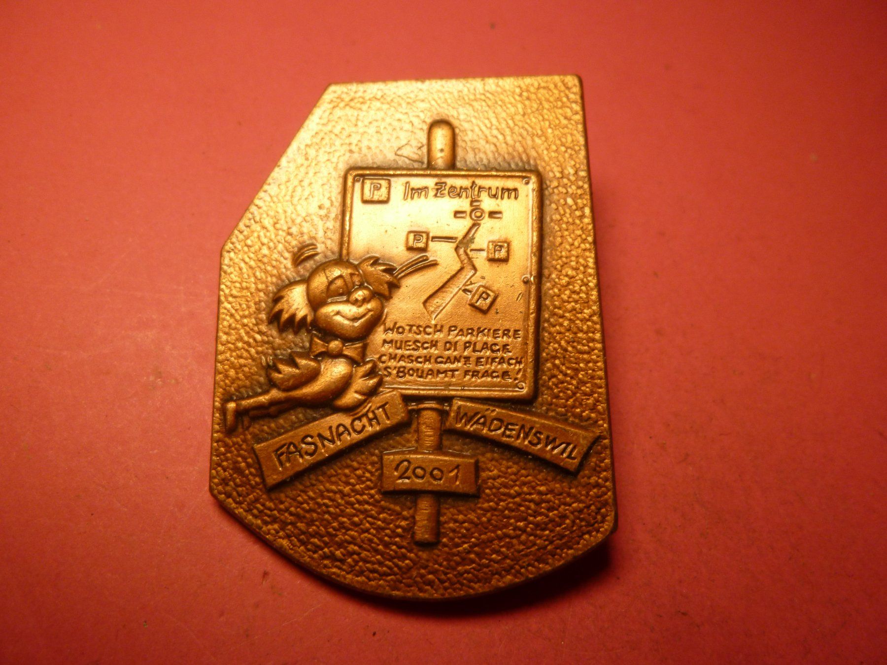 Plaketten & Abzeichen: WÄDENSWIL 2001 BRONZE – Gebraucht aus Ried (Muotathal) von Mandarin02