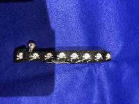 Josty- Katzenhalsband schwarz 37cm