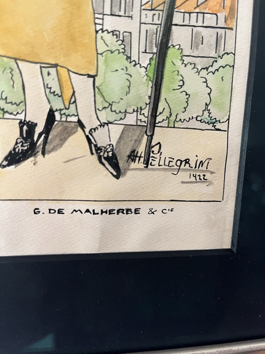 Dipinti: Gemälde A.H. Pellegrini 1881-1958 – Usato da Knonau venduto da icorad 1
