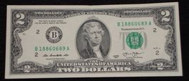 presque UNC 2$ USA - B18860689A