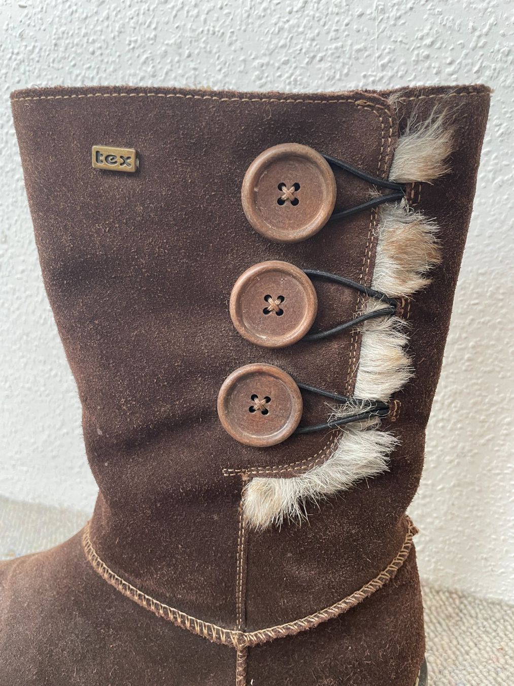 Scarpe da donna: Braune Lederstiefel von Remonte – Usato da Winterthur venduto da jul_v9wx 4