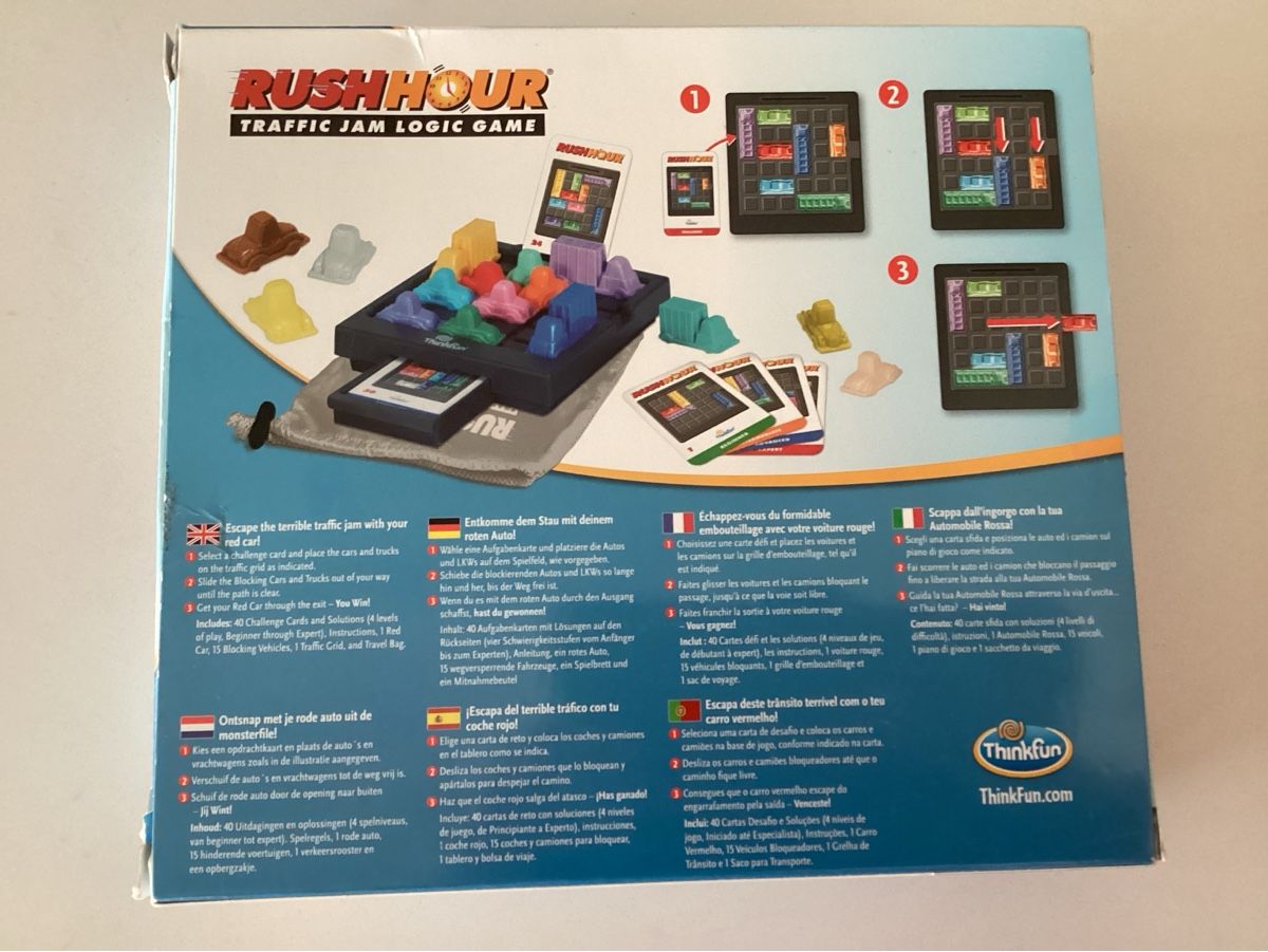 Spiele: Jeu de logique Rush Hour ThinkFun bon état – Gebraucht aus Arbedo von Teto77 1