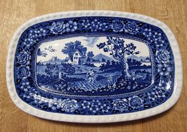 Villeroy&Boch Rusticana Servierplatte Blau&Weiss Top