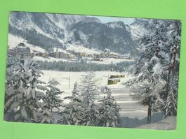 Pontresina Winterlandschaft Postkarte Schweiz