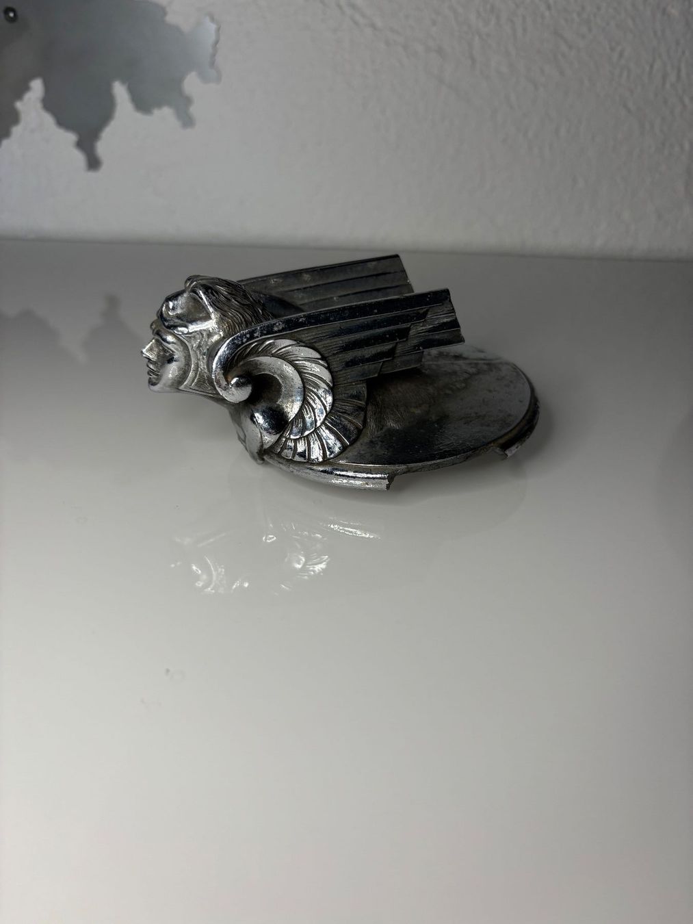 Chevrolet Tutti pezzi di ricambio auto: Kühlerfigur Chevrolet Aviator winged Goddness Wikinger – Usato da Niederurnen venduto da Guste 1