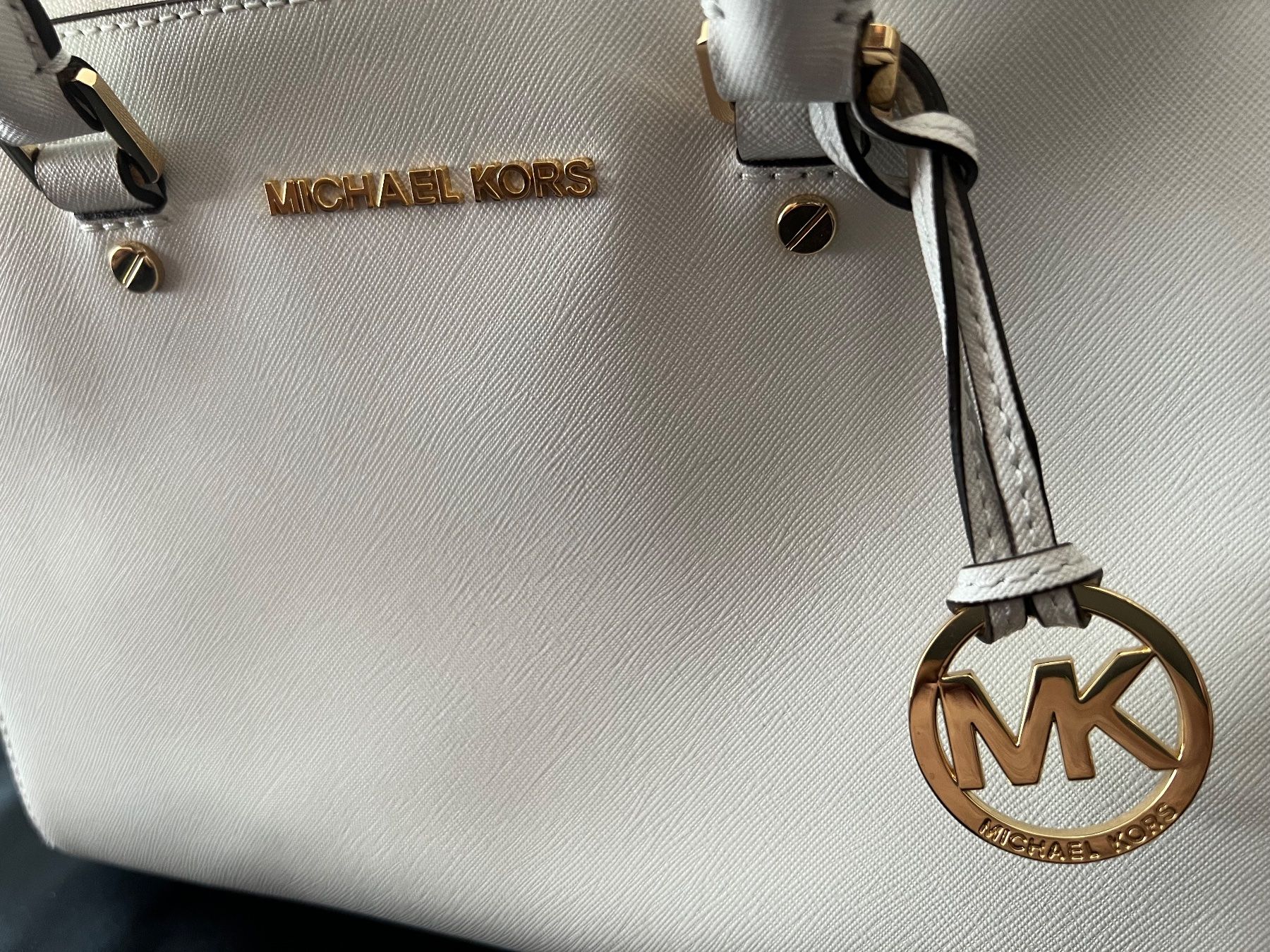 Michael Kors Borse da donna: Michael Kors Handtasche weiss – Usato da Allschwil venduto da mkraus09 9