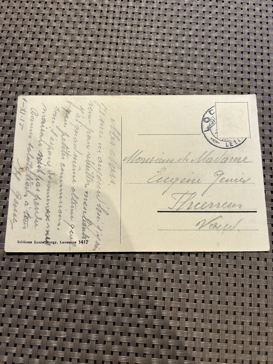 Cartoline postali: Carte Postale Ancienne - Le Locle avec Quartier Bellevue – Usato da St-Cierges venduto da Crisi53 1