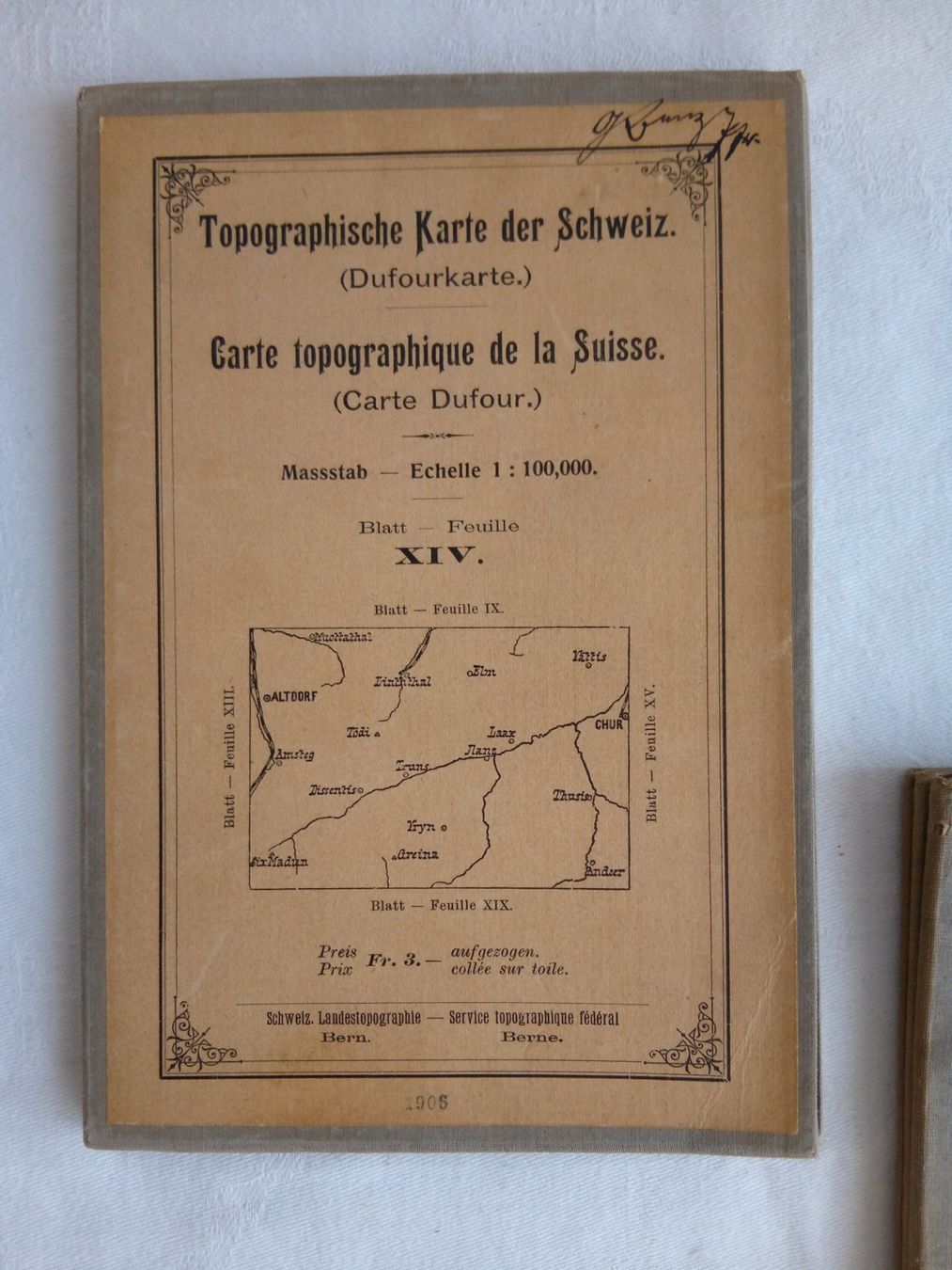Cartine & Atlanti: Topographische Karten der Schweiz – Usato da Pratteln venduto da Zund-88-Funken 1