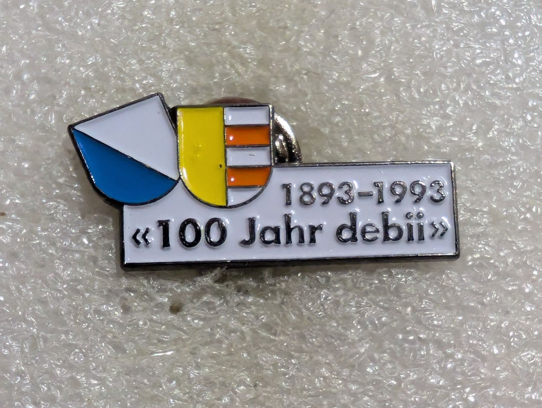 Placchette & Badge: Ansteckpin 231: 100 Jahre Derbi – Usato da Oppligen venduto da Pin-Fall-Shop
