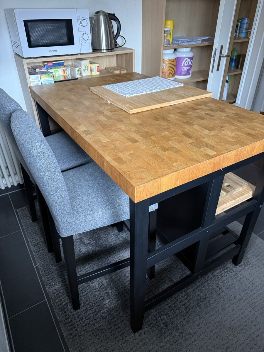 Ikea Komplettküchen: Küchen Insel inkl. 2 Stühle Ikea – Gebraucht aus Bergdietikon von sim_rg8v 1