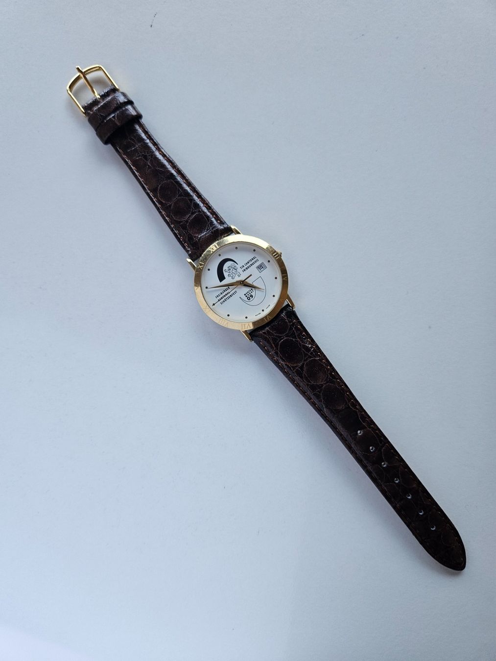 Orologi: 127 Freiburger Kantonalschützenfest Date Quartz – Usato da Berikon venduto da mmm21 3