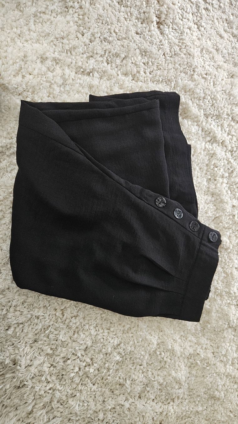 Lascana Pantaloni: Lascana Sommerhose schwarz, Gr. 36 – Usato da Hettlingen venduto da Leaena279 4
