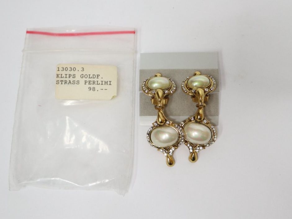 Orecchini pendenti & Orecchini a lobo: Vintage Ohrclips Studio M-Due, Ohrringe – Nuovo (secondo la descrizione) da Eschenbach SG venduto da Astalavista 3